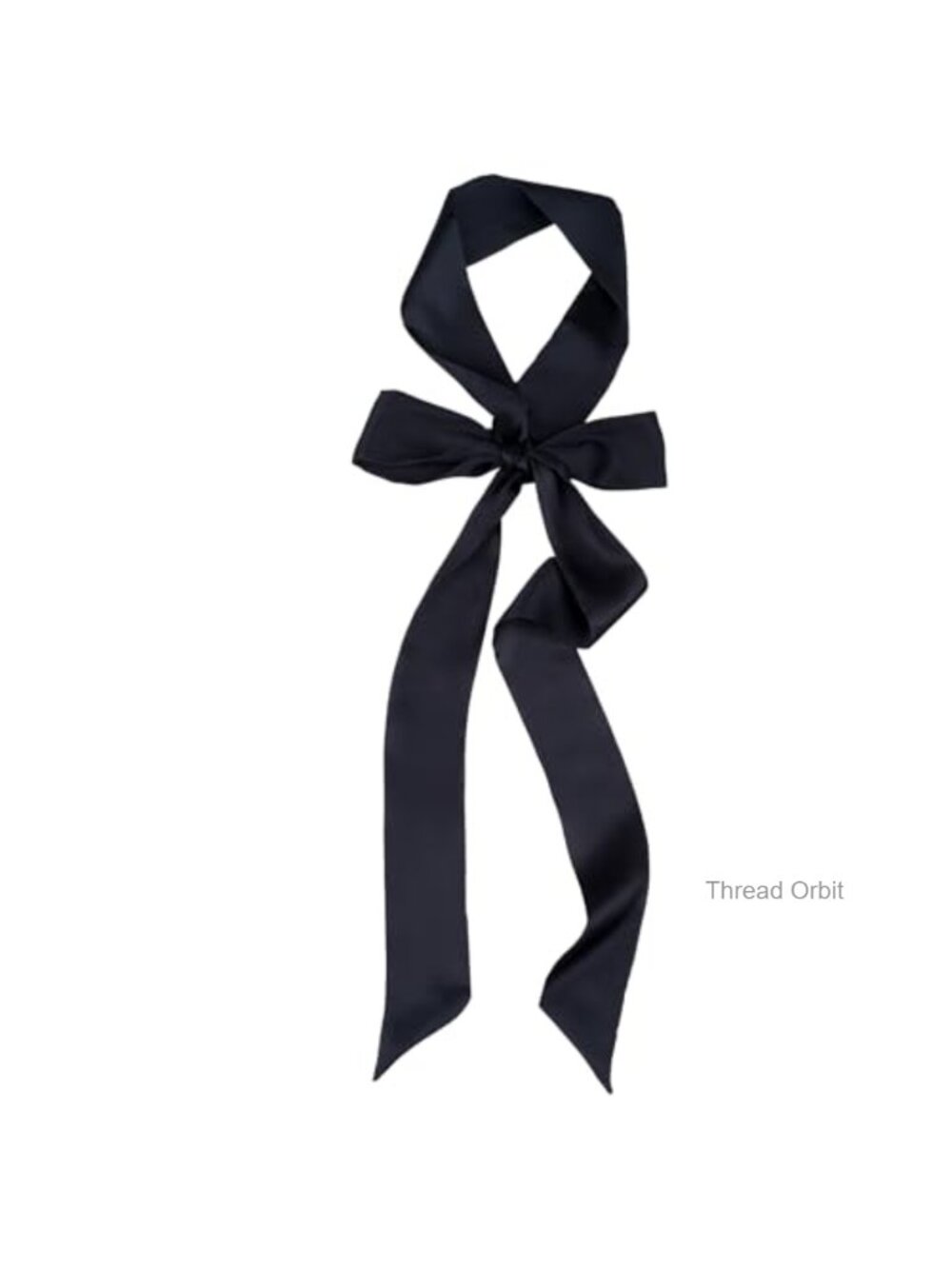 Satin Skinny Scarf Long Neck Scarf Neckerchief Sash Belt Hair Accessory